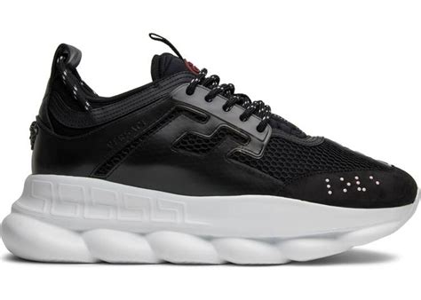 versace chain reaction trainers black|Versace chain reaction 2.